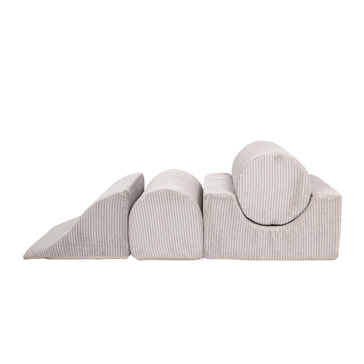 MeowBaby Schaumspielset Ästhetik Cord 5 Elemente - Classic Cord Edition