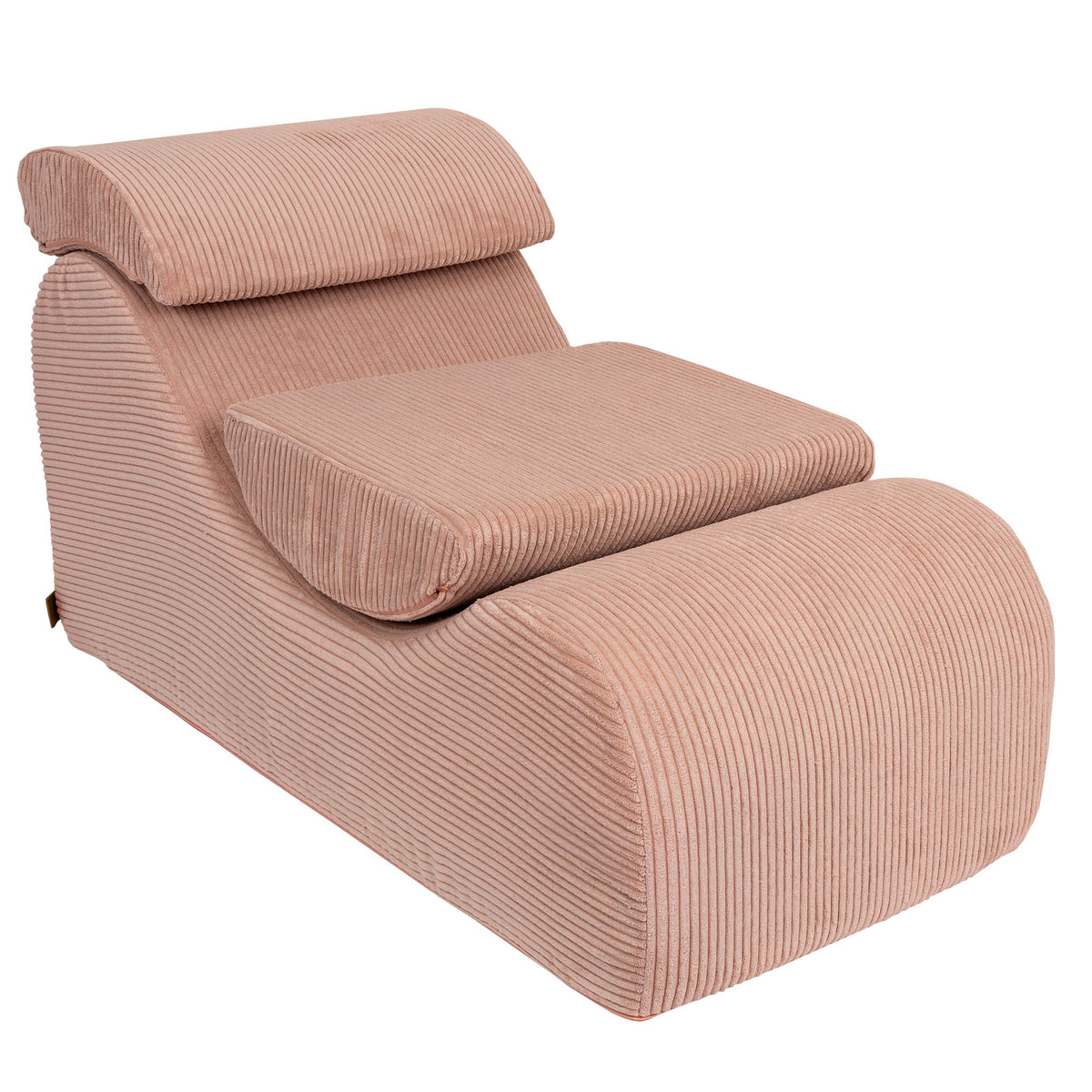 MeowBaby Sitzsack Ästhetik Cord Wave Lounger - Classic Cord Edition