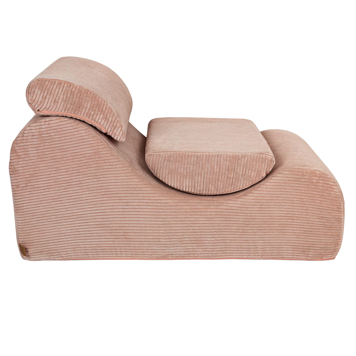 MeowBaby Sitzsack Ästhetik Cord Wave Lounger - Classic Cord Edition