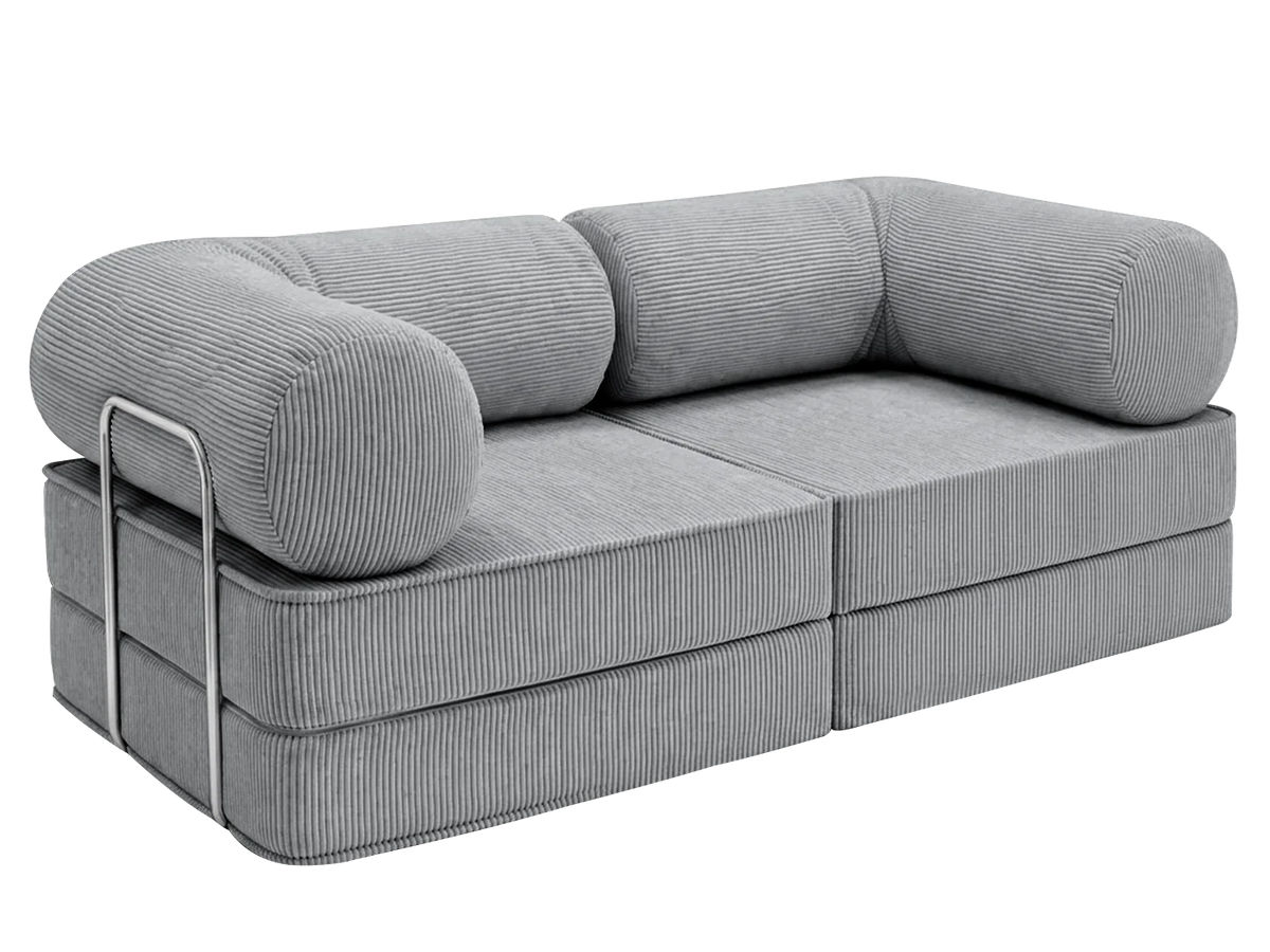 Design4Kids Family Sofa Duo 2-Sitzer Jewel Cord 200