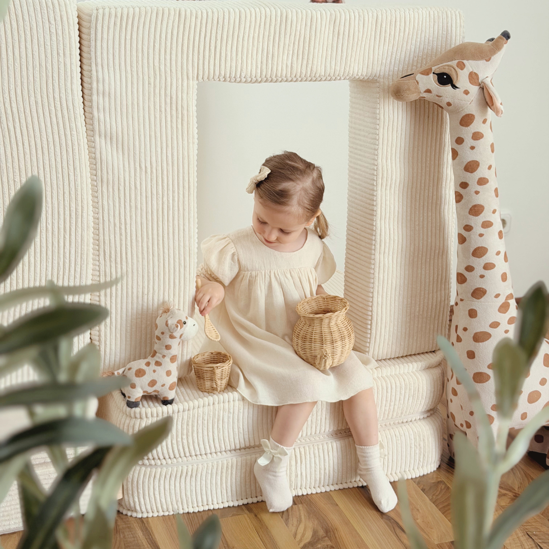Design4Kids Arches Cord Jewel / Petit 160cm Almond Beige