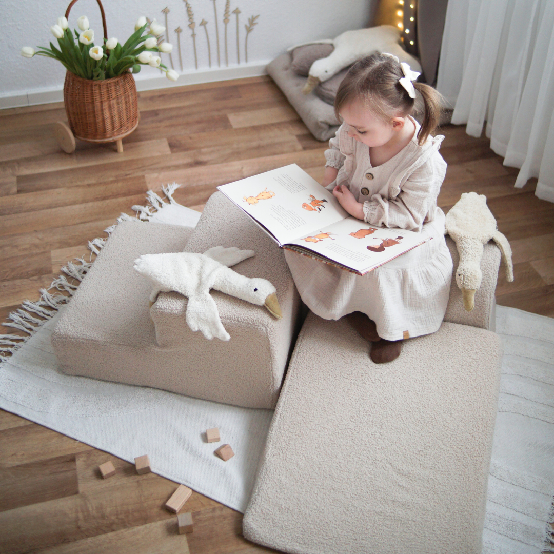 MeowBaby Schaumspielset Bouclé 3 Elemente