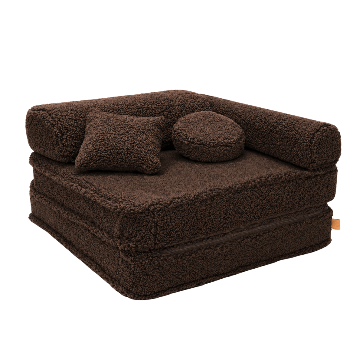 MeowBaby Kindersessel 3-in-1 Bearly Dark Choco