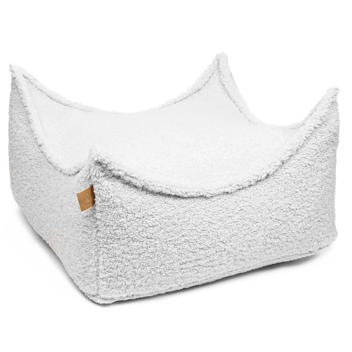 MeowBaby Sitzpouf für Kinder, quadratisch, Bearly