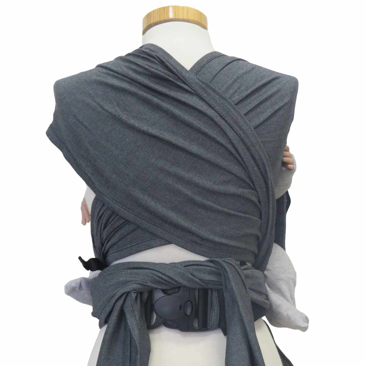 Storchenwiege Bondima Wrap Conversion Babytrage – Graphit