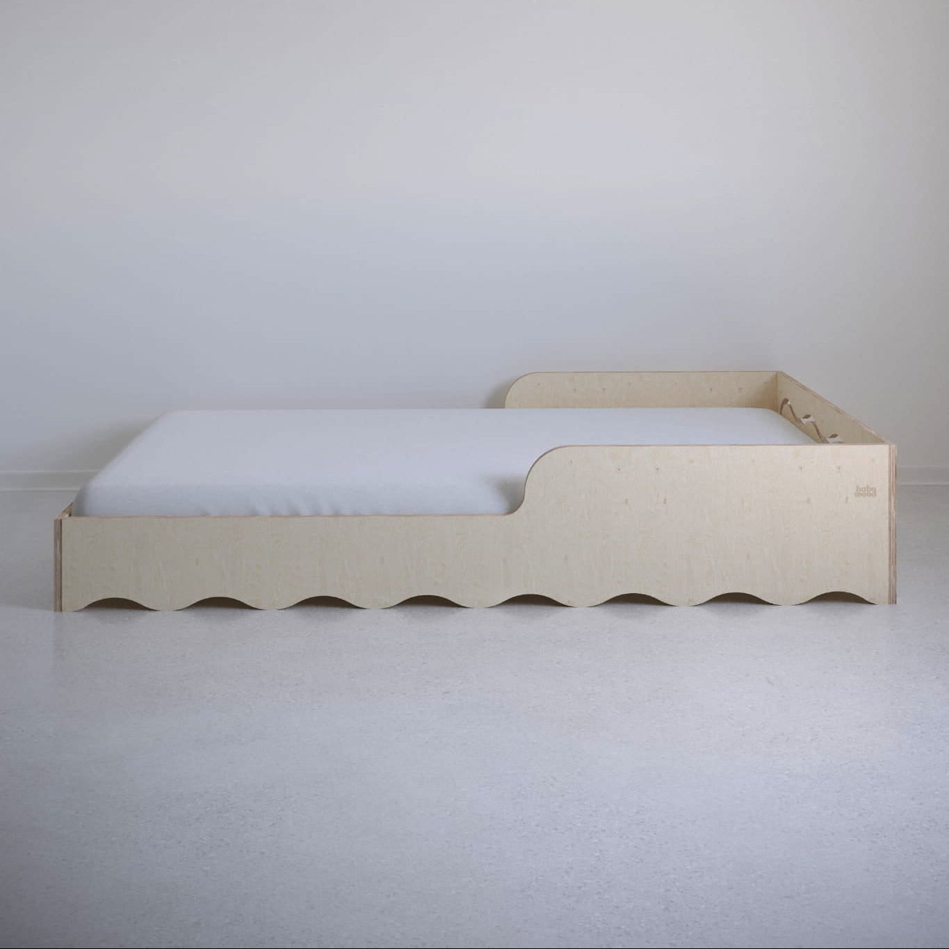 BabyWood Kinderbett WAVE