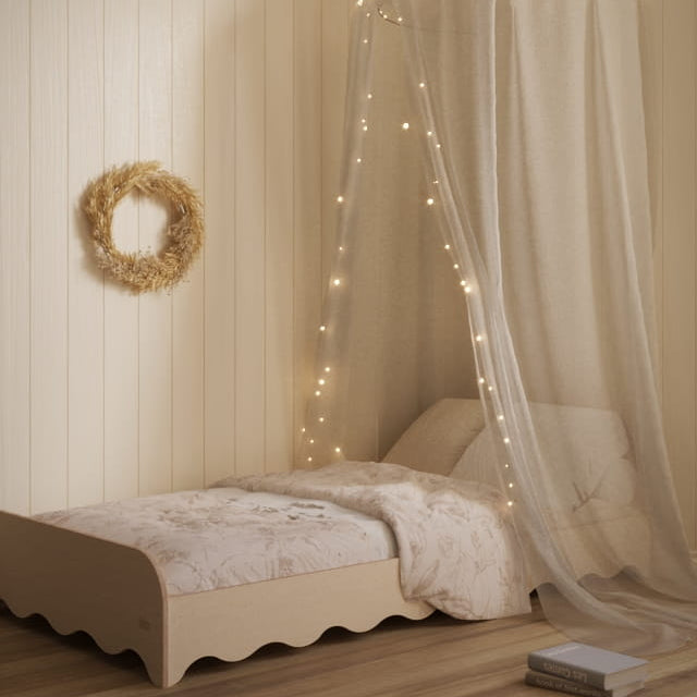 BabyWood Kinderbett WAVE