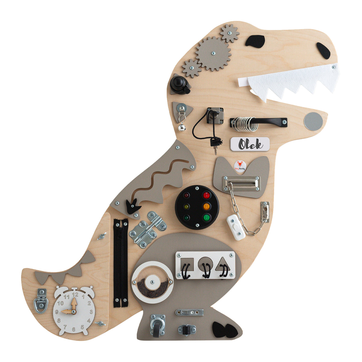 Foxy Family BusyBoard - Montessori BusyBoard