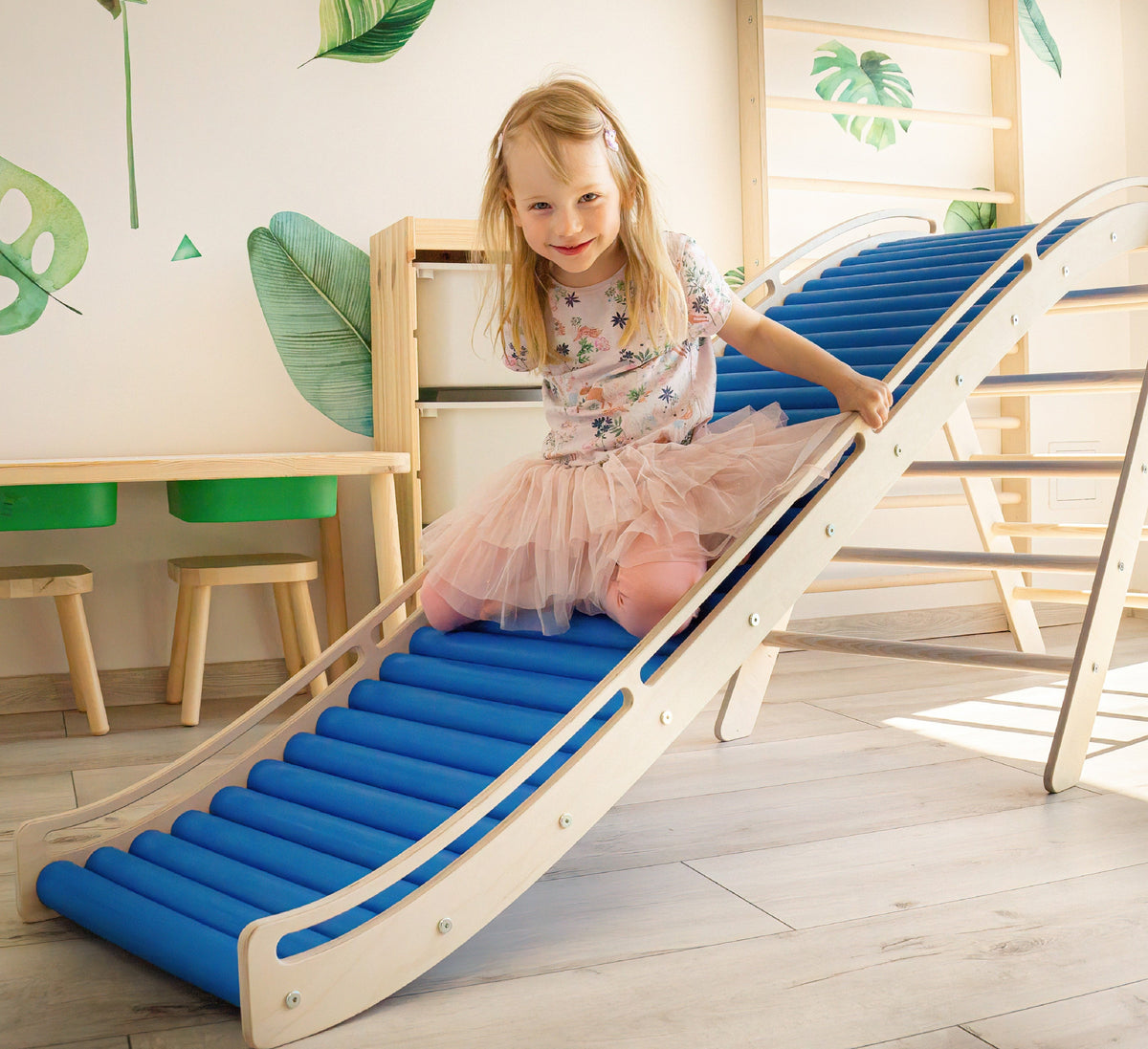 Design4Kids Wellen-Rollenrutsche XL - XXL