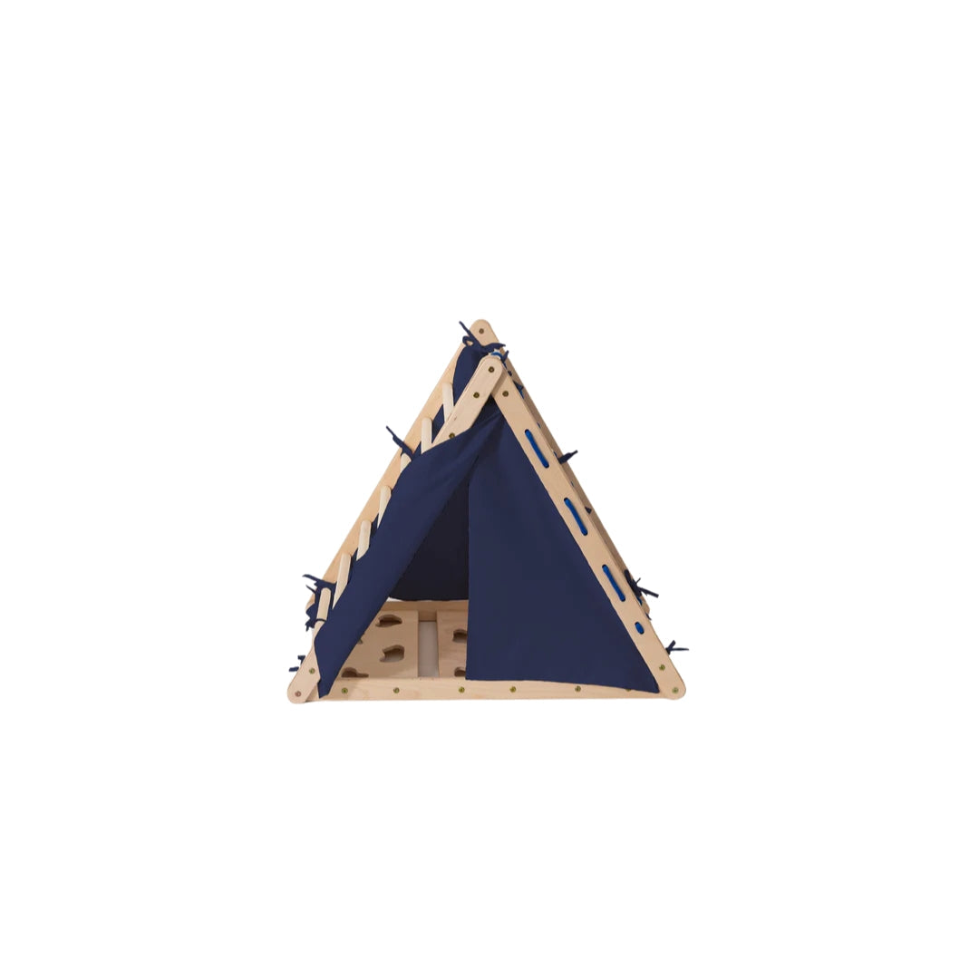 Design4Kids Baumwollzelt/Fuchsbau für Kletterdreieck Lemur/ Katta/ Ind – Die kleine Schnullerbacke