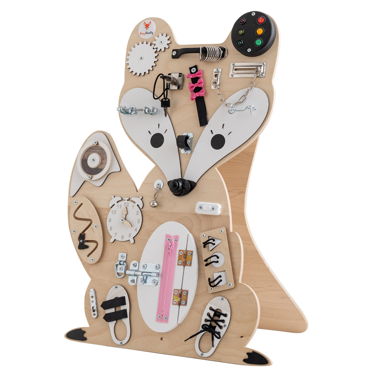 Foxy Family BusyBoard - Montessori BusyBoard