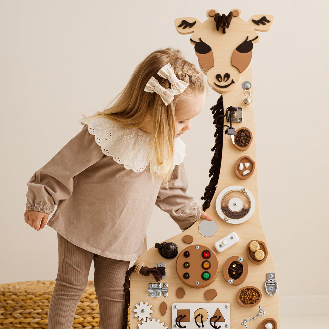 Foxy Family BusyBoard - Montessori BusyBoard