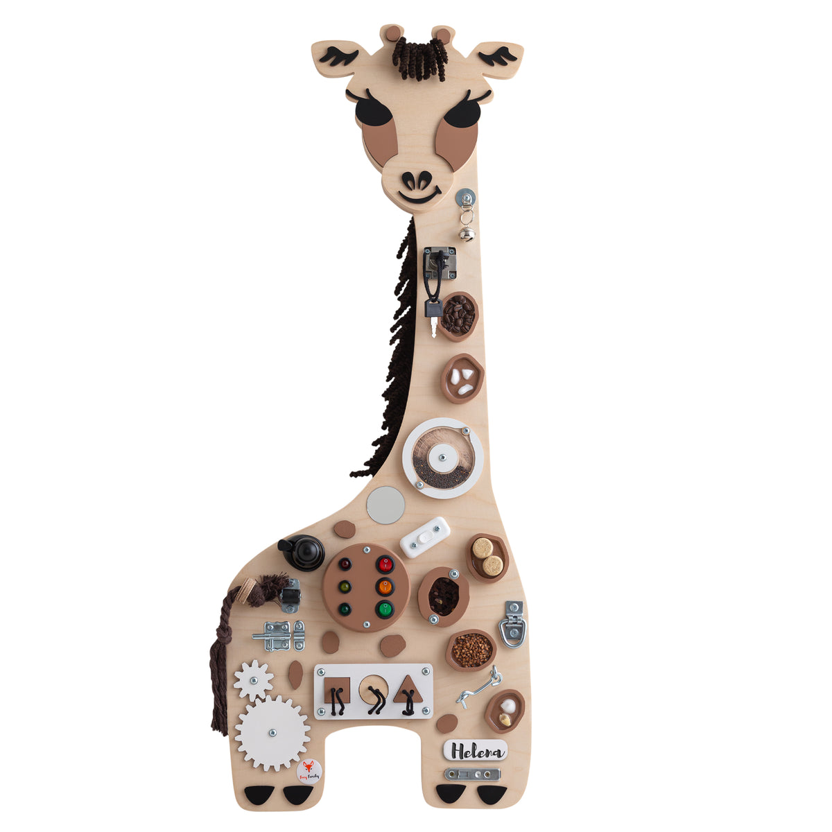 Foxy Family BusyBoard - Montessori BusyBoard