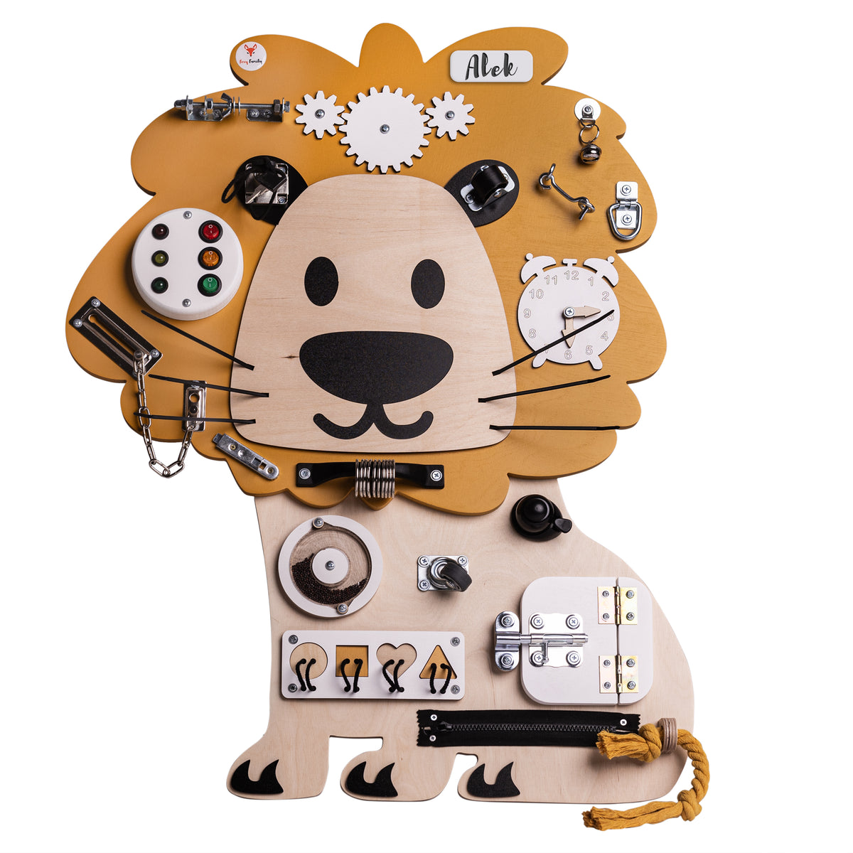 Foxy Family BusyBoard - Montessori BusyBoard