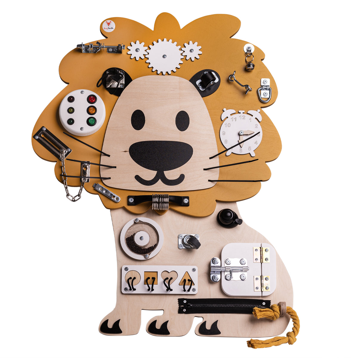 Foxy Family BusyBoard - Montessori BusyBoard