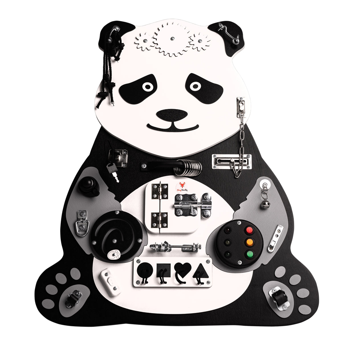 Foxy Family BusyBoard - Montessori BusyBoard