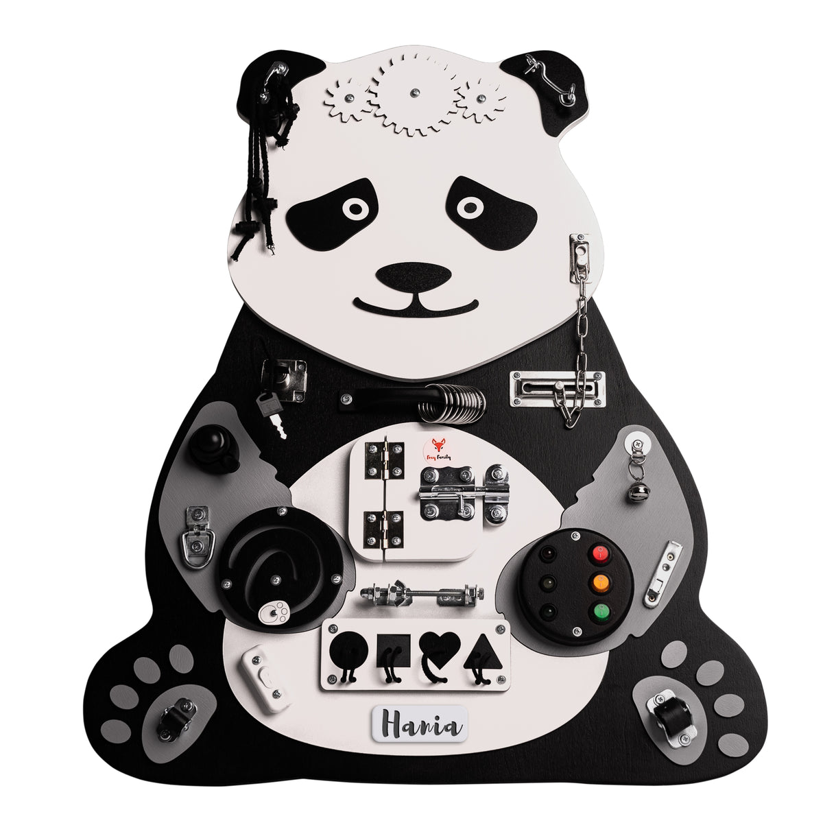 Foxy Family BusyBoard - Montessori BusyBoard