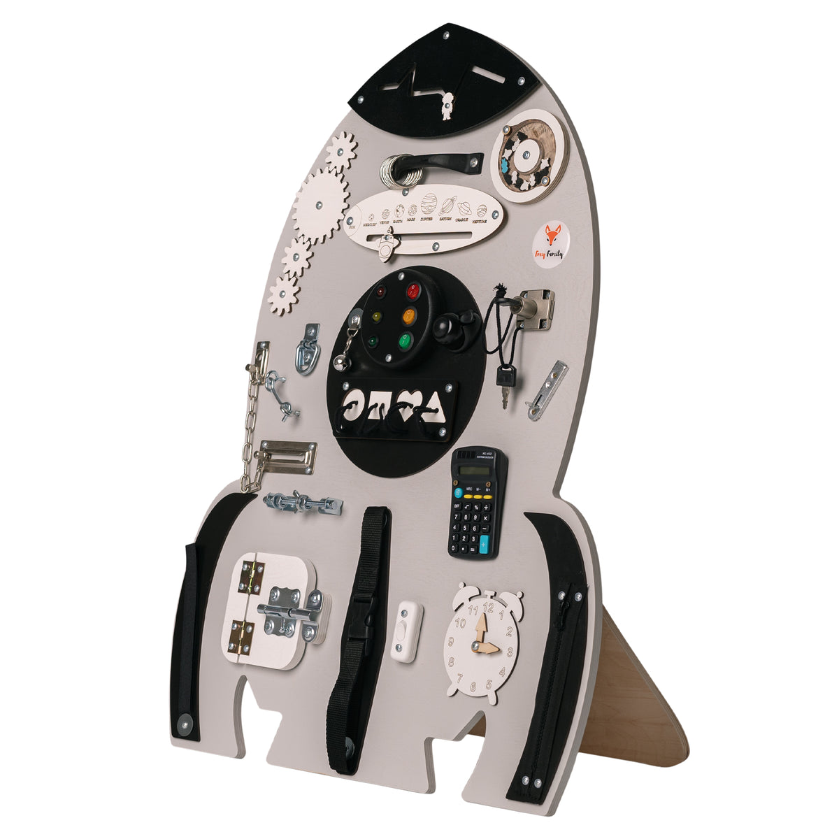 Foxy Family BusyBoard - Montessori BusyBoard