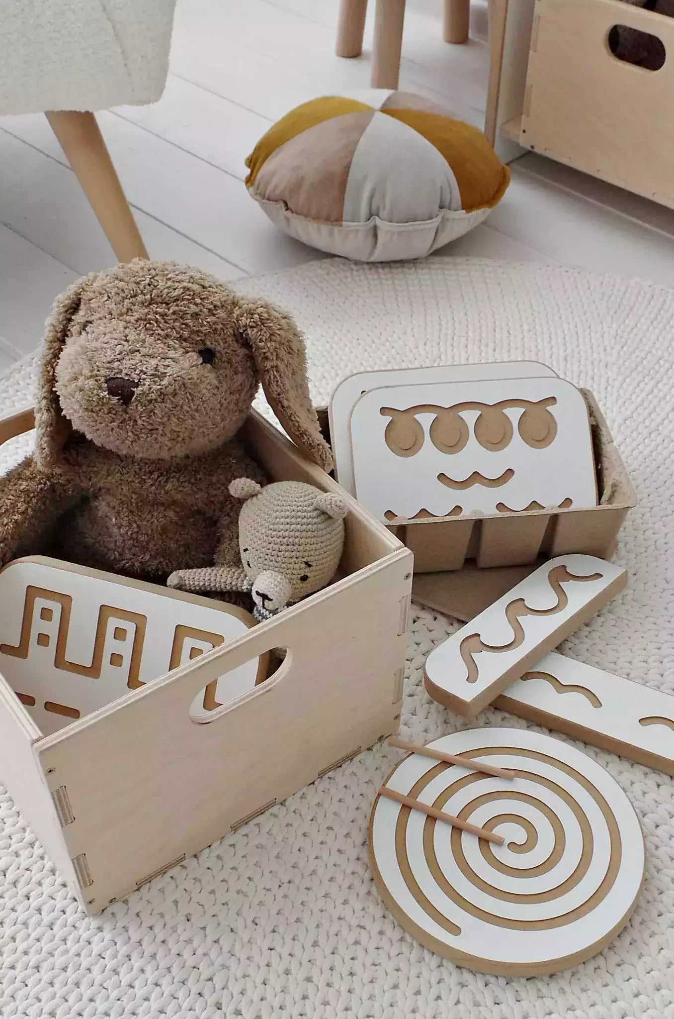 BabyWood Graphomotorisches Board