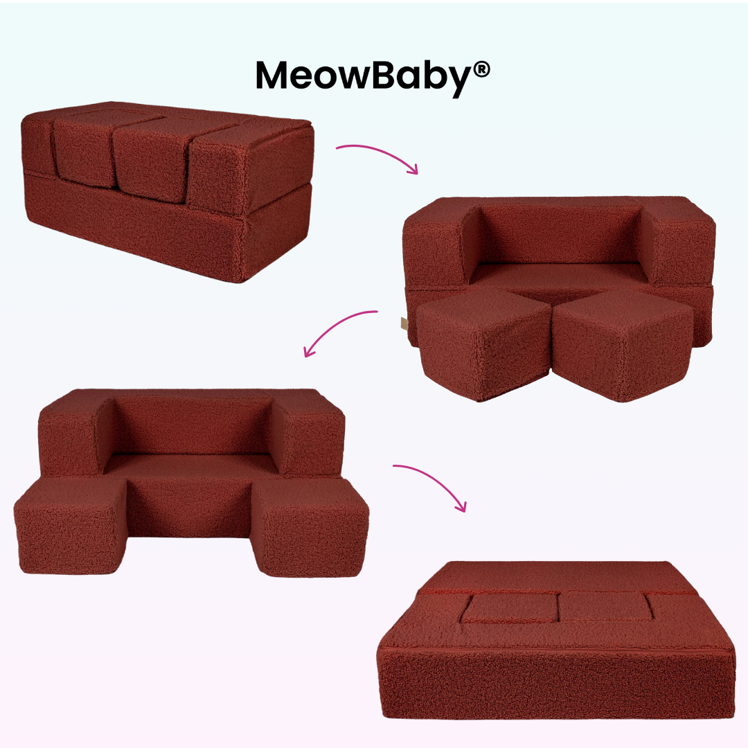 MeowBaby Spielsofa Cube Bearly