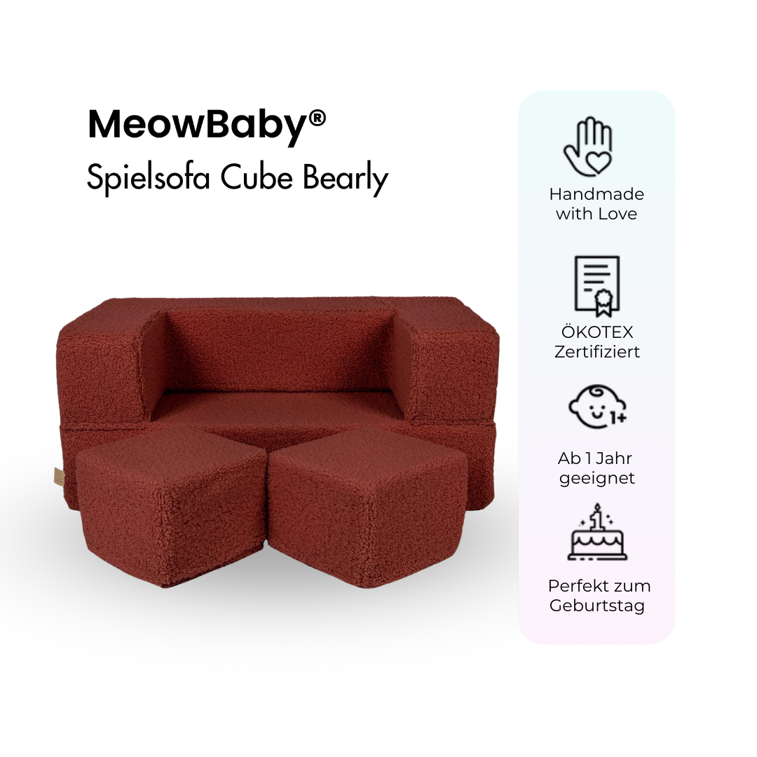 MeowBaby Spielsofa Cube Bearly