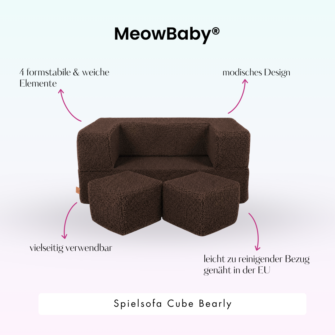 MeowBaby Spielsofa Cube Bearly