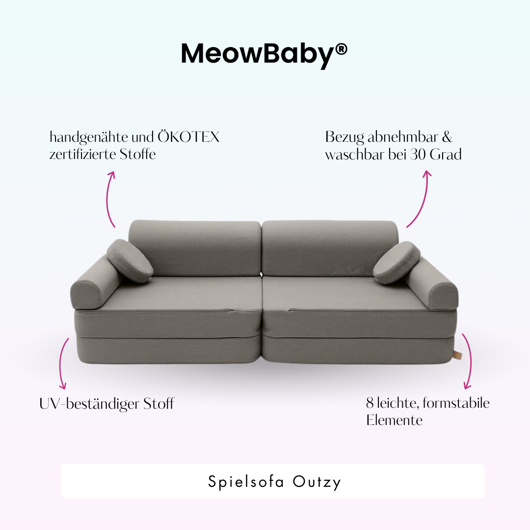 MeowBaby Spielsofa Outzy - Outdoor Living Edition