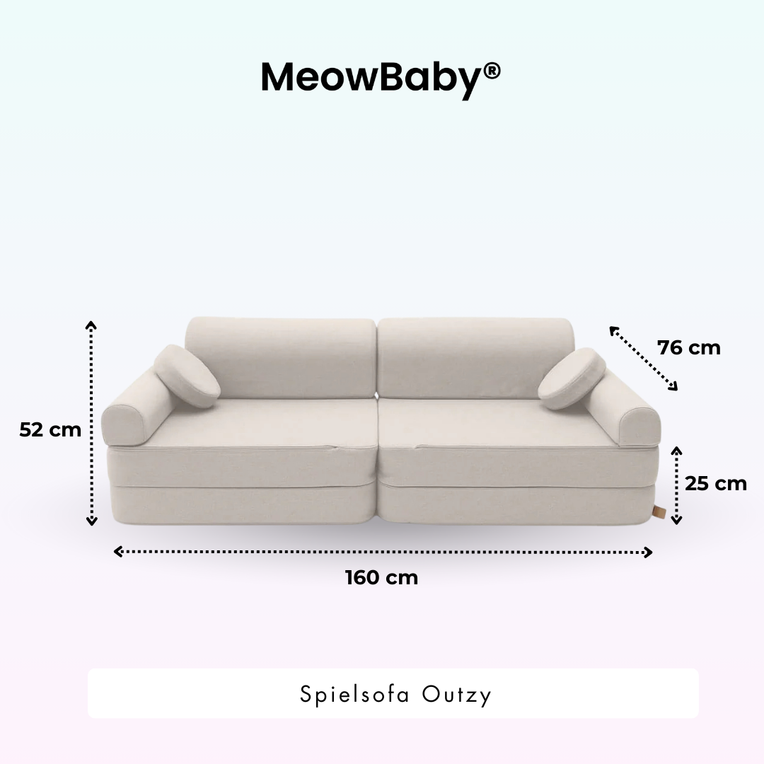 MeowBaby Spielsofa Outzy - Outdoor Living Edition