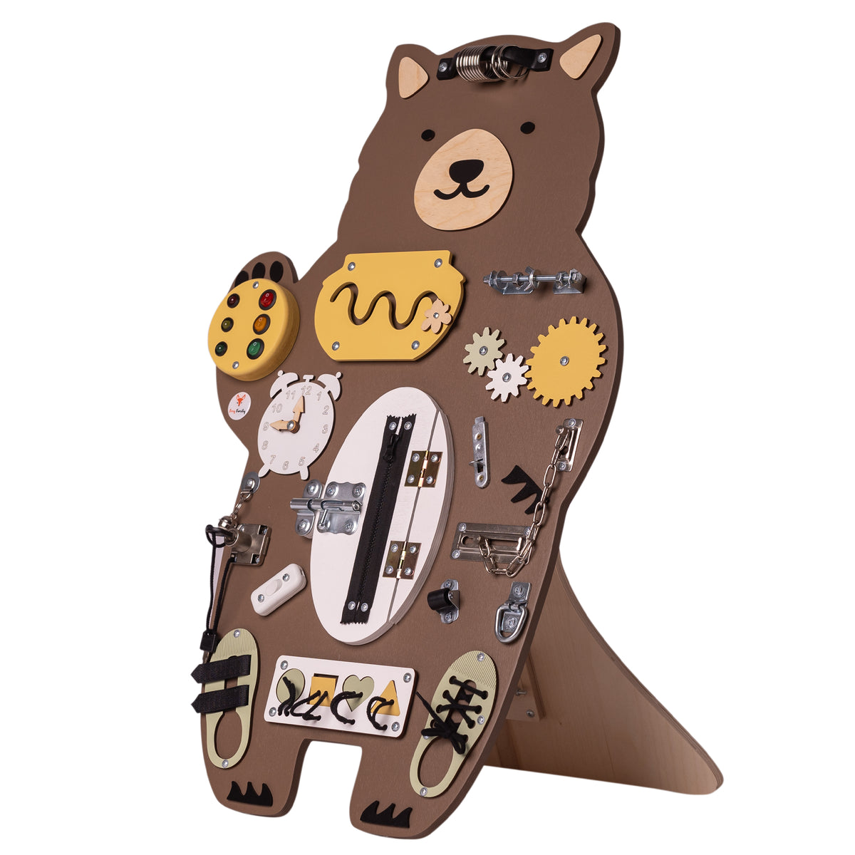Foxy Family BusyBoard - Montessori BusyBoard