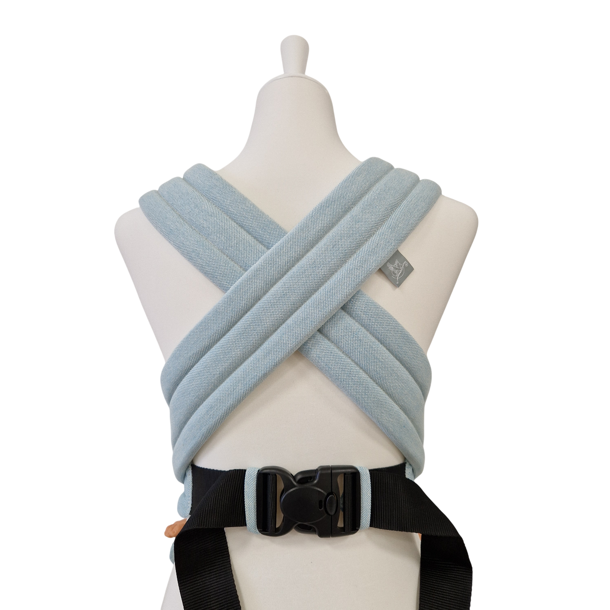 Storchenwiege Talemo Half-Buckle Babytrage – Aqua