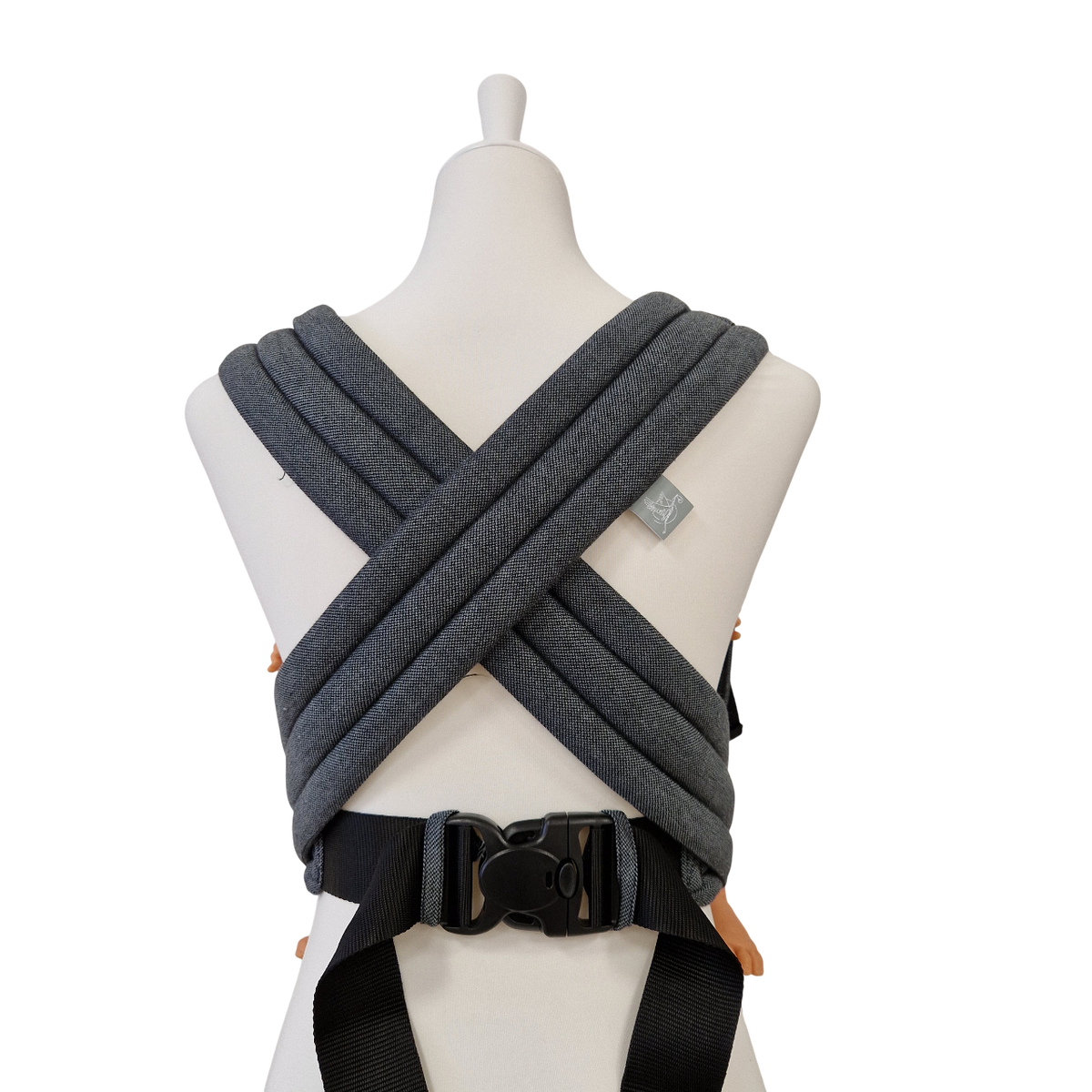 Storchenwiege Talemo Half-Buckle Babytrage – Graphit