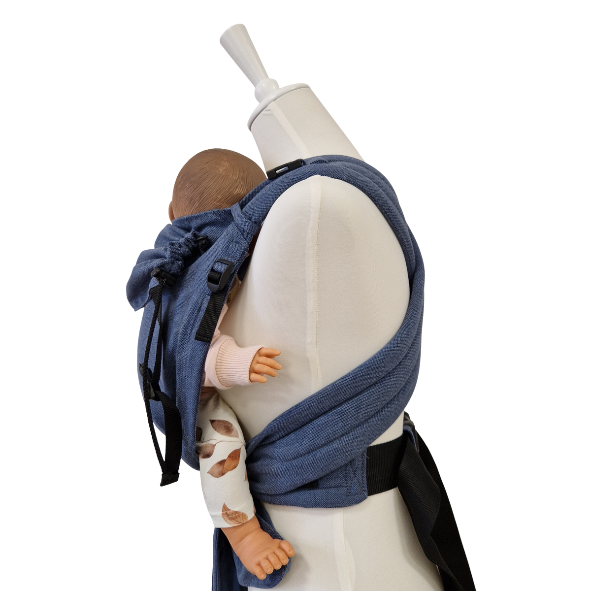 Storchenwiege Talemo Half-Buckle Babytrage – Jeans