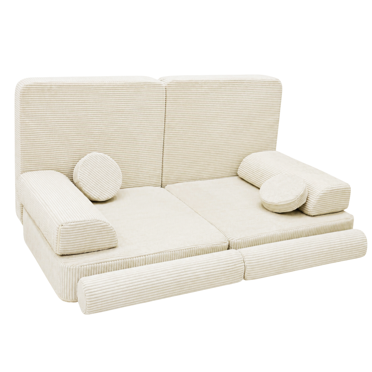 Design4Kids Spielsofa Jewel Cord Puero Smart