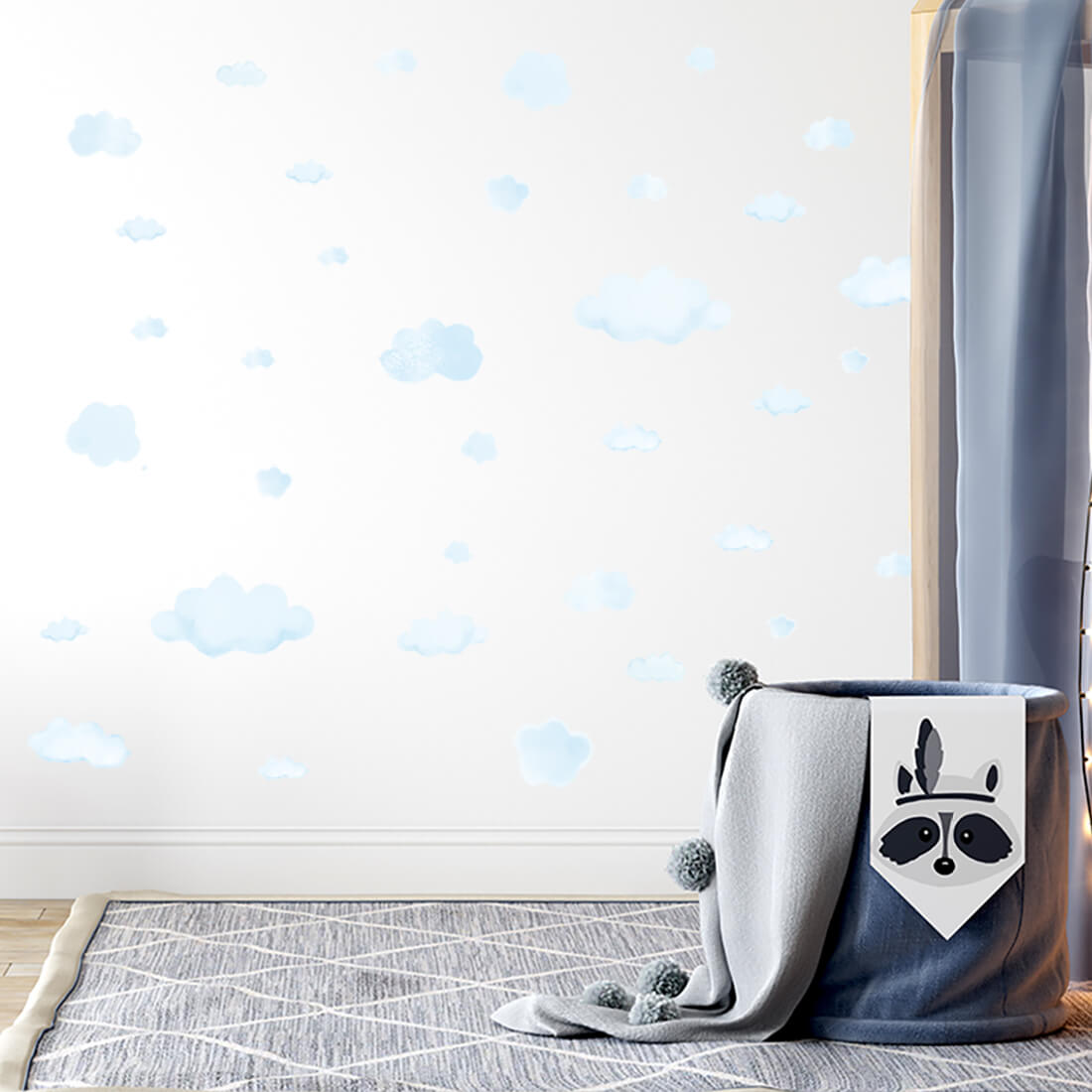 PASTEL LOVE XL Wall Tattoo/Sticker Dinosaur I 8-piece