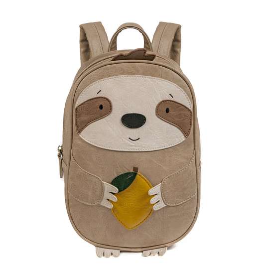 little-who-rucksack-kinder-kita-vegan-grosses-faultier-norbert-vorderansicht