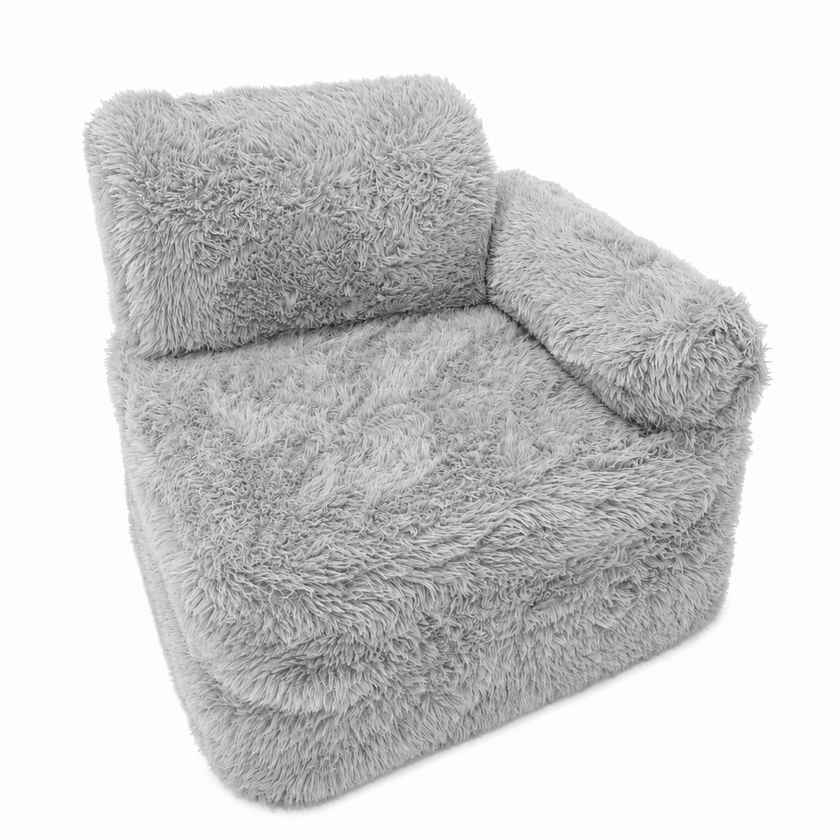 MeowBaby Kindersessel 3-in-1 - faltbare Kindercouch & Spielmatratze - Mammoth Edition