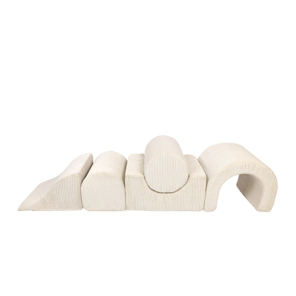 MeowBaby Schaumspielset Ästhetik Cord 5 Elemente - Classic Cord Edition