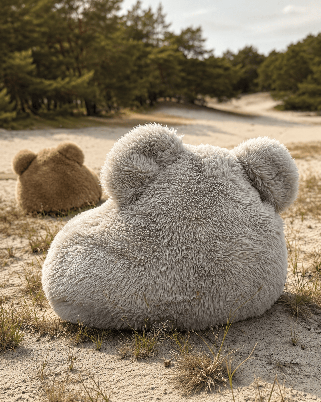 MeowBaby Kindersessel Bären-Sitzsack - Mammoth Edition