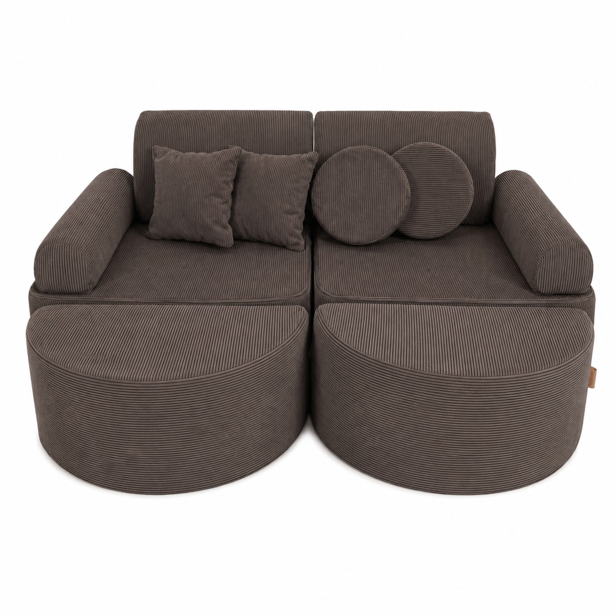 MeowBaby Spielsofa Mini Max Cord Premium - Slim Cord Edition