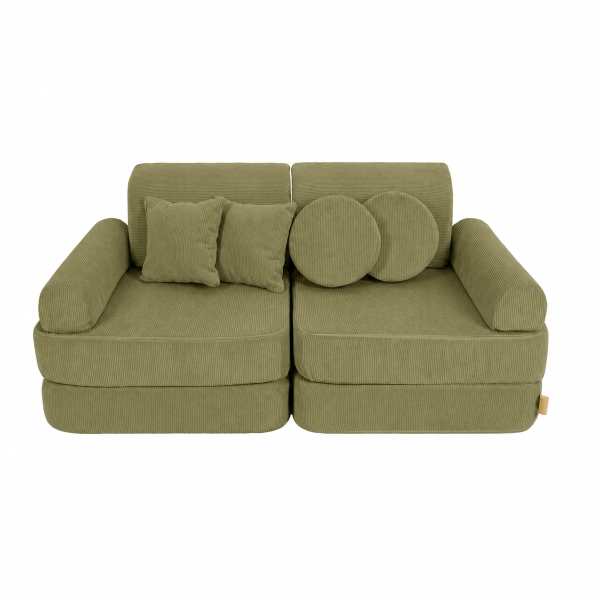 MeowBaby Play Sofa Mini Plus Cord Premium - Beige