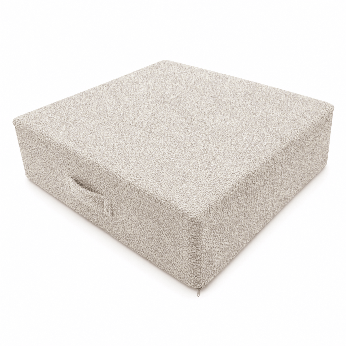 MeowBaby Hüpfpolster Bouclé - 80x80cm