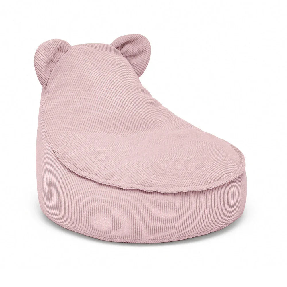 MeowBaby Sitzsack Bär Cord Premium - Slim Cord Edition