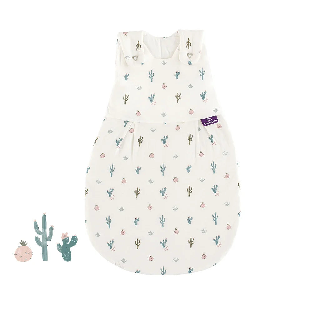 TRÄUMELAND Ganzjahres-Babyschlafsack - Kaktusliebe