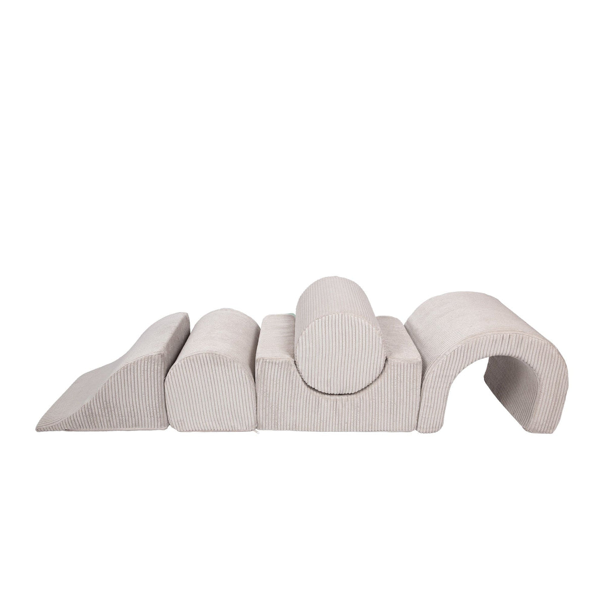 MeowBaby Schaumspielset Ästhetik Cord 5 Elemente - Classic Cord Edition