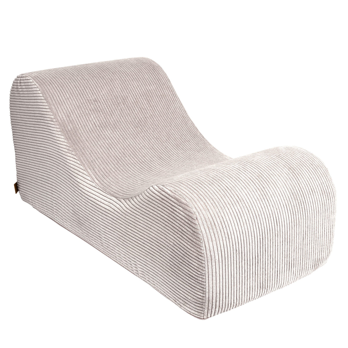 MeowBaby Sitzsack Ästhetik Cord Wave Lounger - Classic Cord Edition