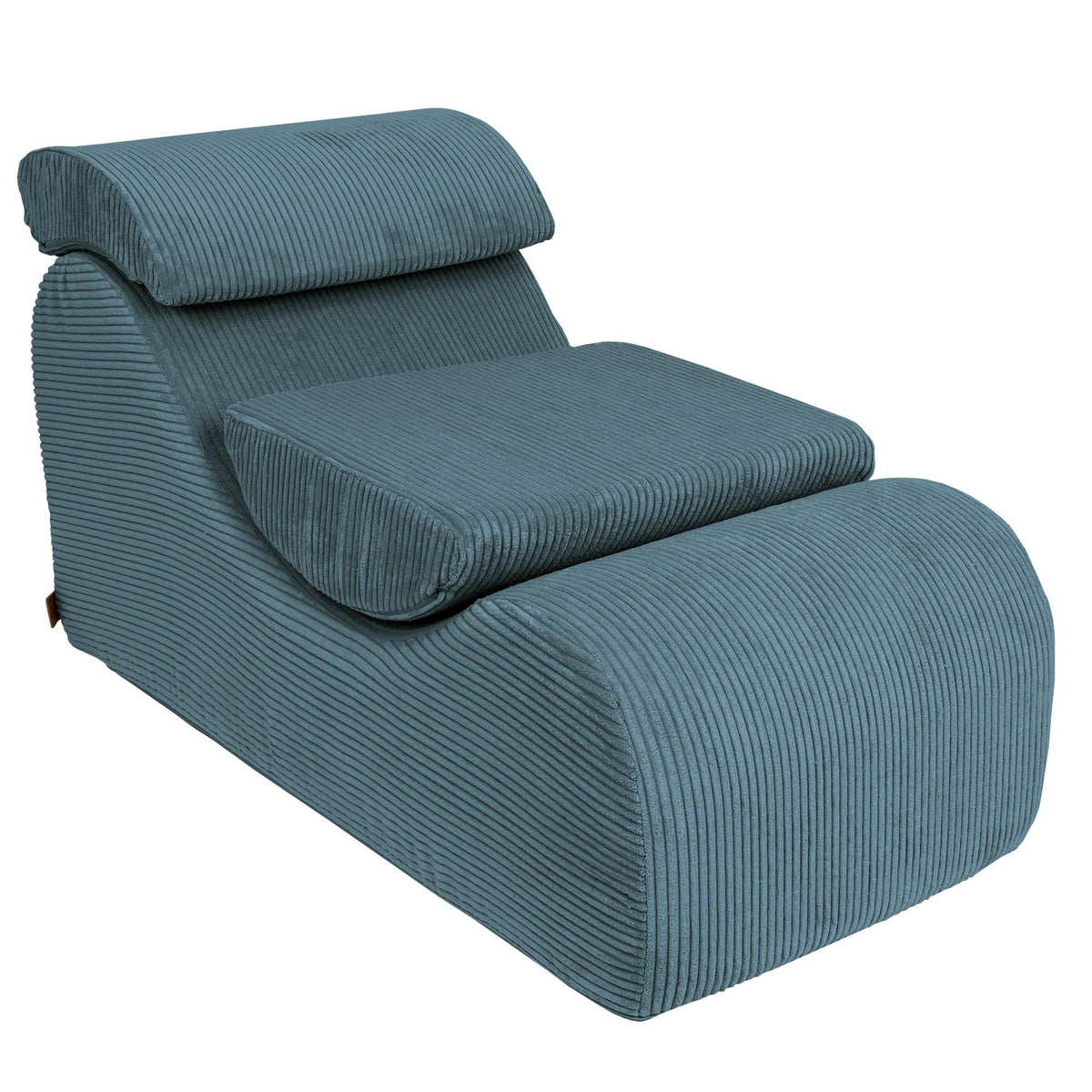 MeowBaby Sitzsack Ästhetik Cord Wave Lounger - Classic Cord Edition