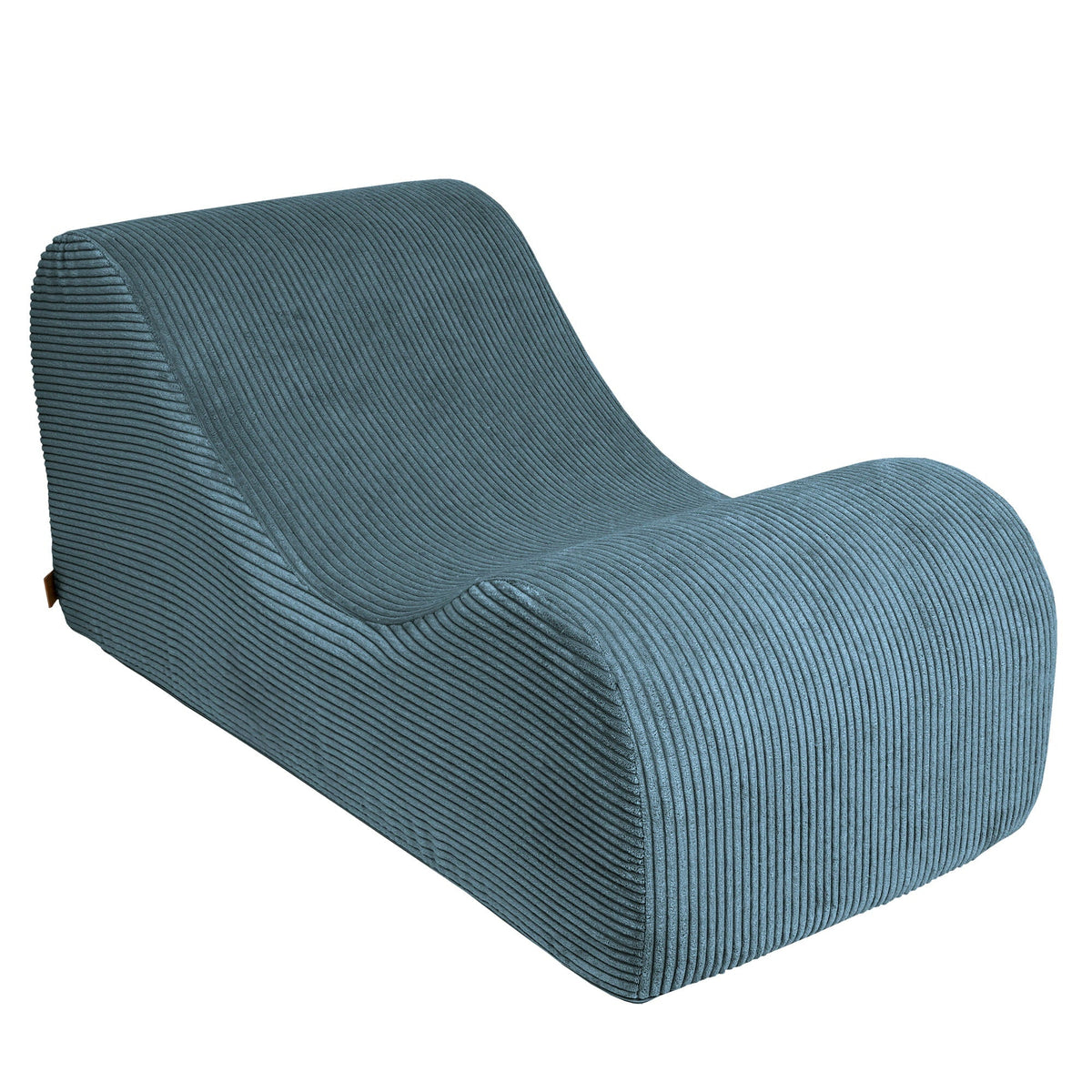 MeowBaby Sitzsack Ästhetik Cord Wave Lounger - Classic Cord Edition