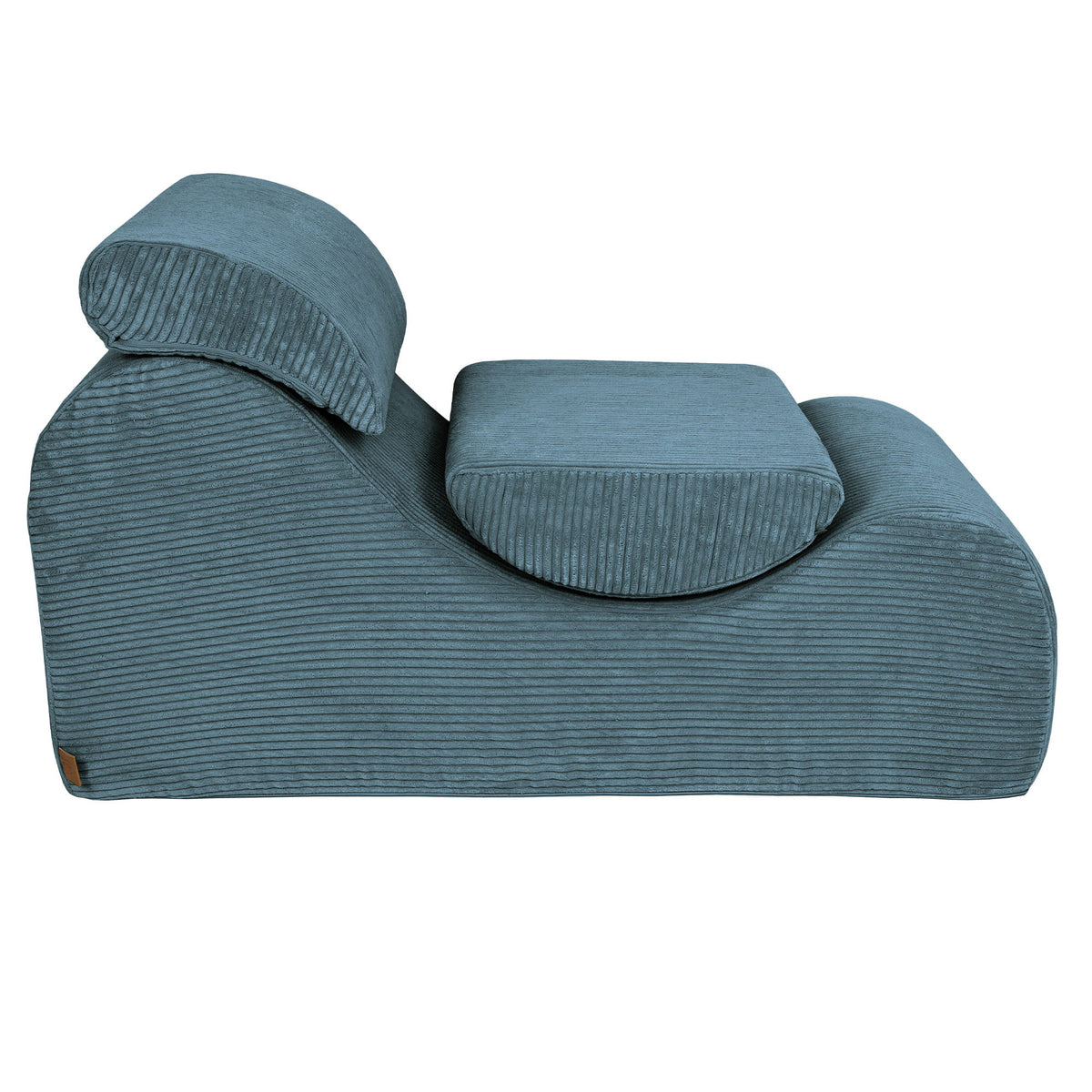 MeowBaby Sitzsack Ästhetik Cord Wave Lounger - Classic Cord Edition