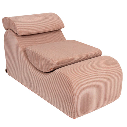 MeowBaby Sitzsack Ästhetik Cord Wave Lounger - Classic Cord Edition