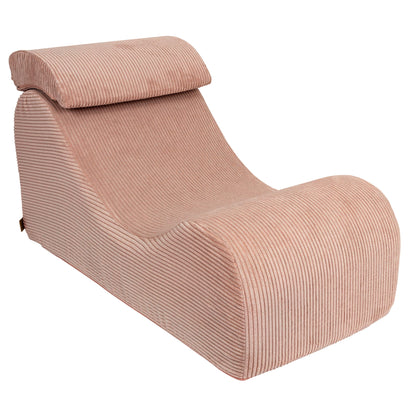 MeowBaby Sitzsack Ästhetik Cord Wave Lounger - Classic Cord Edition